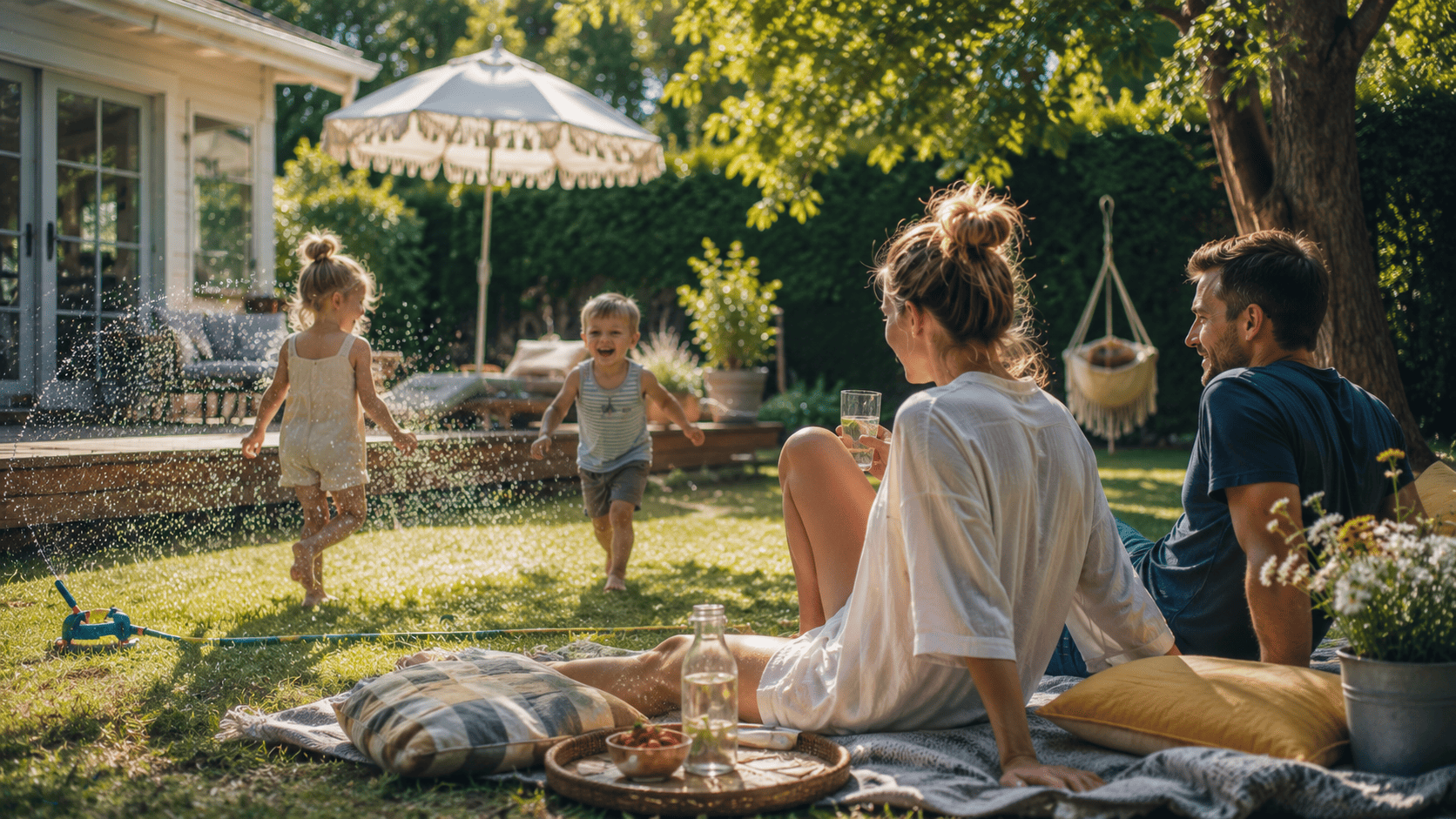 Sommer mit Kindern zuhause genießen: Entspannte Tage ohne Stress