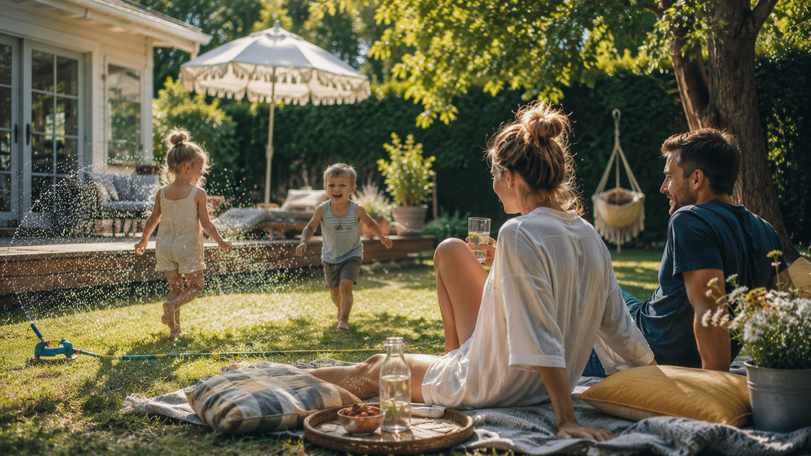 Sommer mit Kindern zuhause genießen: Entspannte Tage ohne Stress