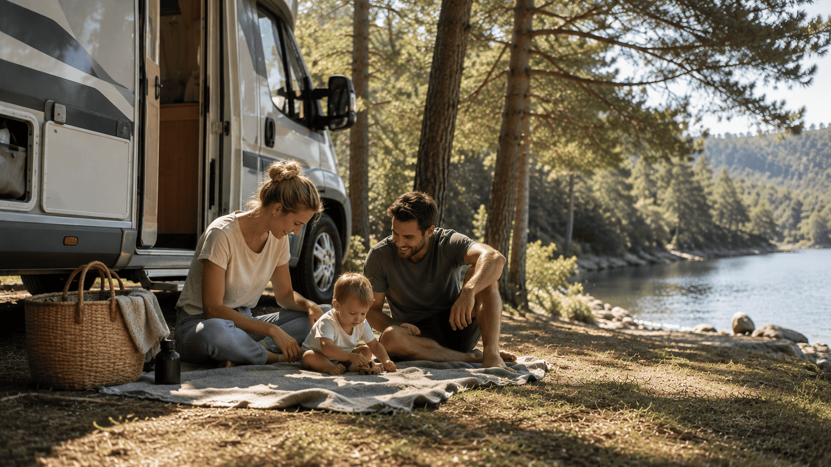 Hitze, Stau, Ferienstart: Entspannte Wohnmobil-Reise mit Kind trotz voller Autobahnen