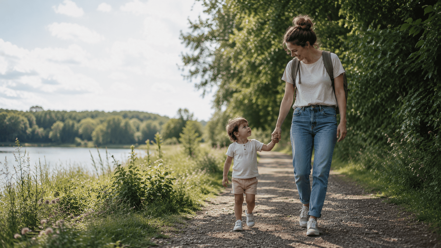 Trockenwerden im Sommer: Wie dein Kind unterwegs ohne Windel klarkommt