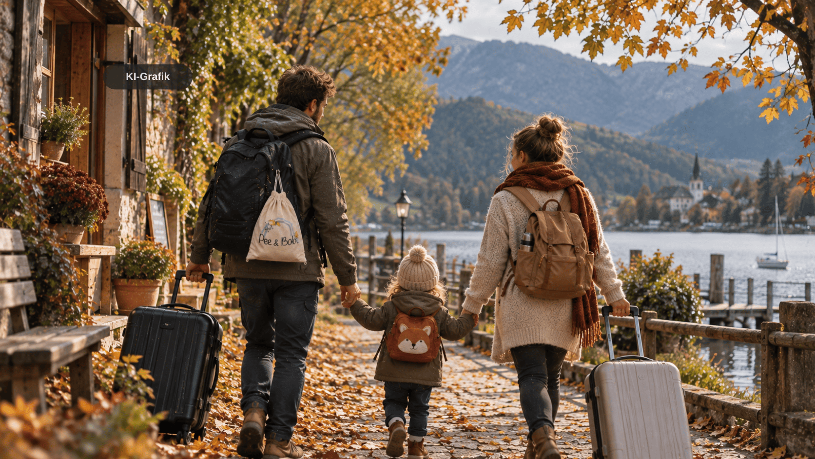 Kurzurlaub im Herbst mit Kleinkind: stressfrei ohne Windeln unterwegs
