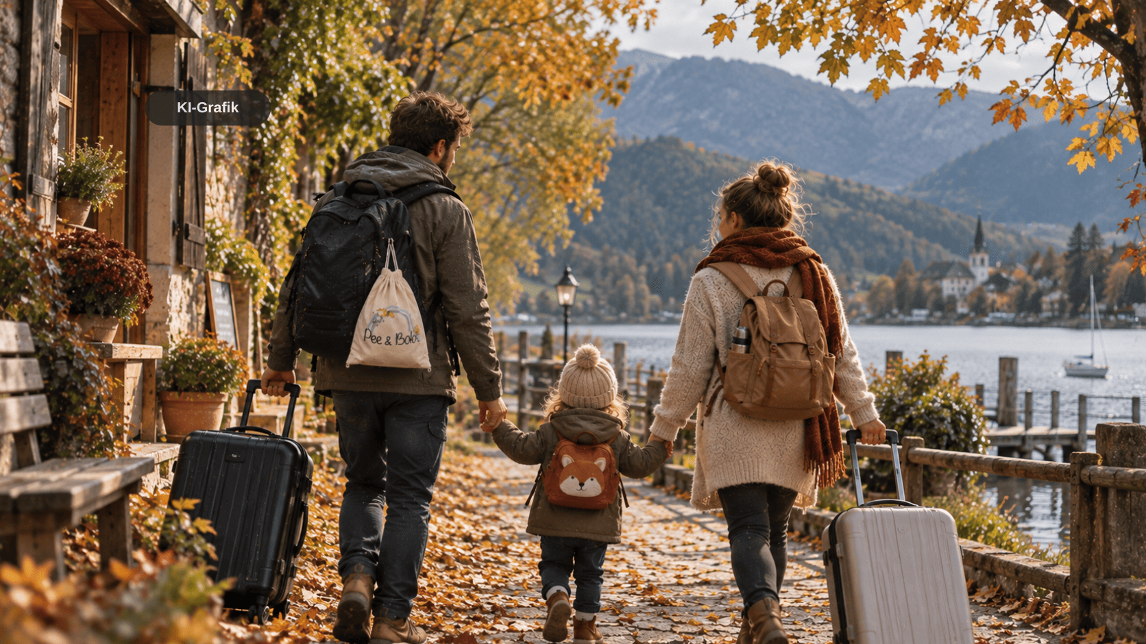 Kurzurlaub im Herbst mit Kleinkind: stressfrei ohne Windeln unterwegs