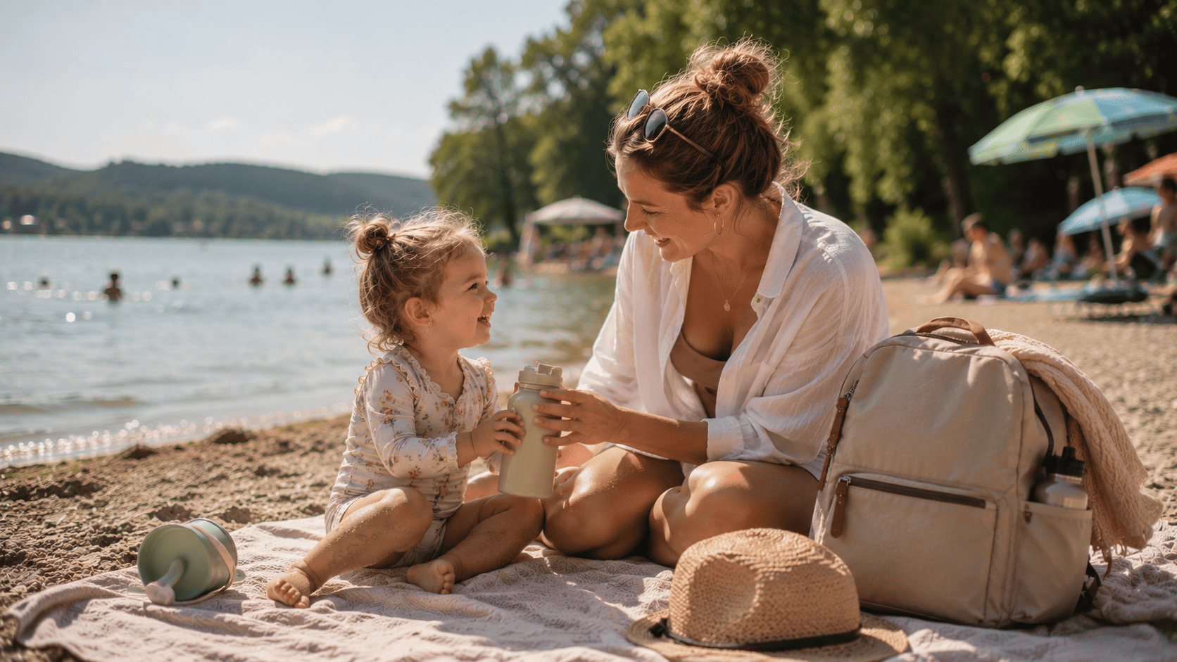 Strandtag, Planschbecken & Freibad: Sommerabenteuer mit Kindern ohne Windel-Stress